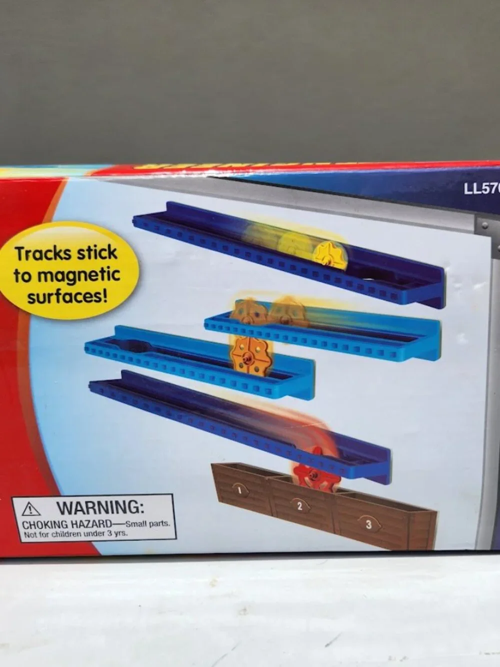Lakeshore Engineer-A-Coaster Activity Kit LL570 Roller Coaster STEM Toy Magnetic
